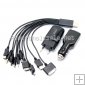 Wholesale 2100mA EKA-Q27 USB cable + car charger + EU adapter