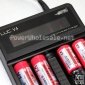 Wholesale Efest LUC V4 lcd 4 bay charger universal smart charger with US,UK,EU,AU plug