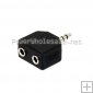 Wholesale black charge plug with dual poles plug charger adapter