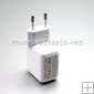 Wholesale EKA-K206 2.1A EU plug charger dual USB adapter