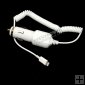Wholesale Best white car charger with spring cable usb charger for Iphone 5