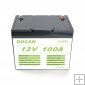 Wholesale USA STOCK FAST UPS DELIVERY DOCAN 12V 100AH Lifepo4 Battery pack FREE SHIPPING