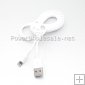 Wholesale hot selling white usb cable for iphone5