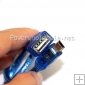 Wholesale blue color clean USB data cable for Samsung phone