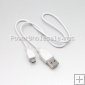 Wholesale 2013 Newest white Sumsang USB date cable, Mini USB cable ,smart usb cable