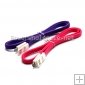Wholesale Various Colors Micro USB Cable Flat usb Cable for smartphone