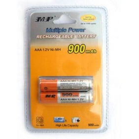 Wholesale MP AAA 900mAh 1.2V Ni-MH Rechargeable Battery