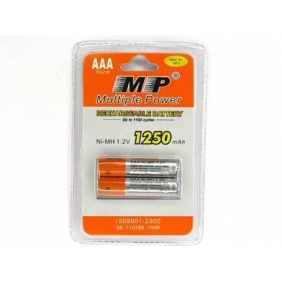Wholesale MP AAA Ni-MH 1250mAh 1.2V Rechargeable Battery