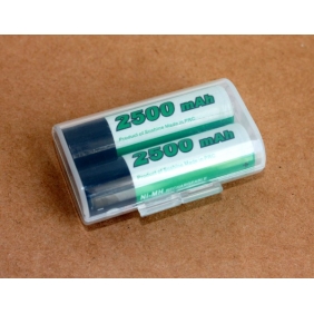 Wholesale Soshine Ni-MH Rechargeable AA/Mignon 2500mAh battery(2pcs and battery box)