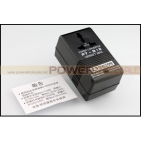 Wholesale PT-S12 110V-220V Bidirectional AC Power Transformer Adapter (100-Watt Max) - Black