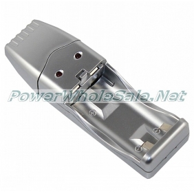 Wholesale Unique Silver AA/AAA USB battery Charger 2678