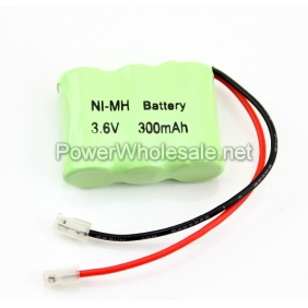 Wholesale Green AAA 3.6V 300mAh Ni-MH Cordless Phone Battery(1pcs)