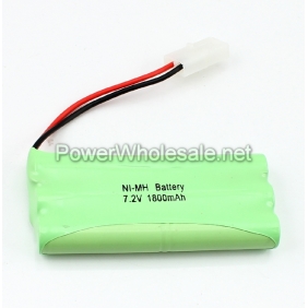 Wholesale Rechargeable 7.2V AA 1800mAh NI-MH Battery Pack