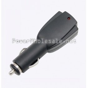 Wholesale 5V 1A Dual USB car charger for mobile phone ,iPhone and iPad