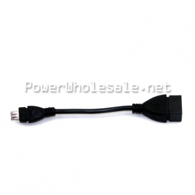 Wholesale ego black charge cable, adapter cable for smartphone short adapter cable, HTC,SAMSUNG with USB