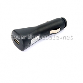 Wholesale black single mini usb car charger