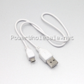 Wholesale 2013 Newest white Sumsang USB date cable, Mini USB cable ,smart usb cable
