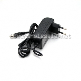 Wholesale High quality adapter with CE certificated Black EU plug adapter with cable