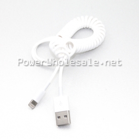 Wholesale hot selling white usb cable for iphone5