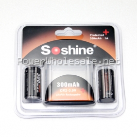 Wholesale Original RCR2 3.0V 300mah LiFePO rechargeable battery 2pcs in pack