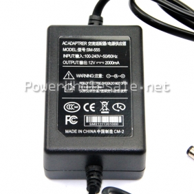 Wholesale SM-555 12V 2000mA ac adapter with US plug for laptop