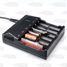 Wholesale Trustfire 3.7v multifunction TR-012 charger 6 bays universal charger with US/EU plug