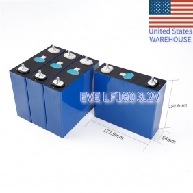 Wholesale USA STOCK FAST UPS DELIVERY EVE160 160Ah Lifepo4 FREE SHIPPING